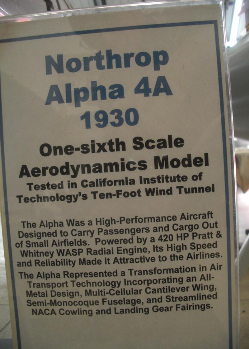 1930 Northrop Alpha 4A