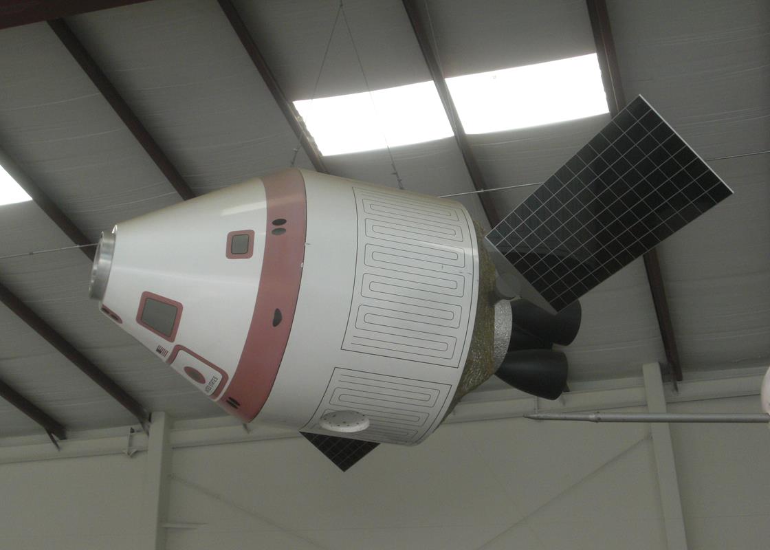 Model of Apollo Command Module, Torrance Airport, California