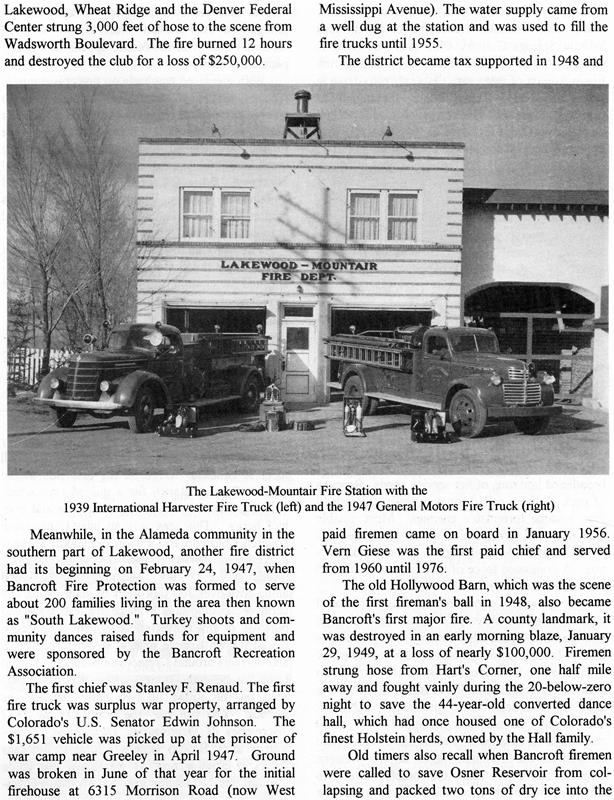 Lakewood Historical Society Newsletter, Summer 1998