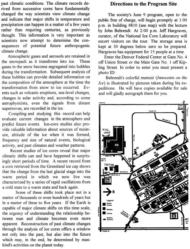 Lakewood Historical Society Newsletter, Spring 1999