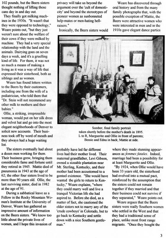 Lakewood Historical Society Newsletter, Summer 2003
