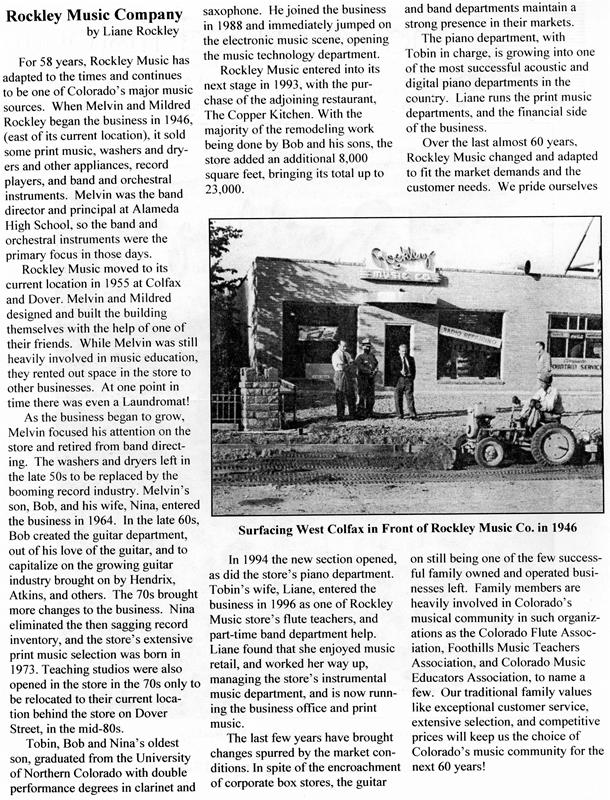 Lakewood Historical Society Newsletter, Winter 2006
