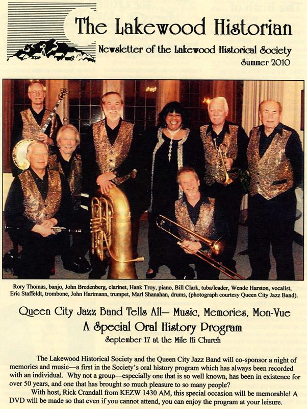 Lakewood Historical Society Newsletter, Sumnmer 2010