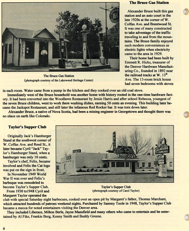 Lakewood Historical Society Newsletter, Spring 2011