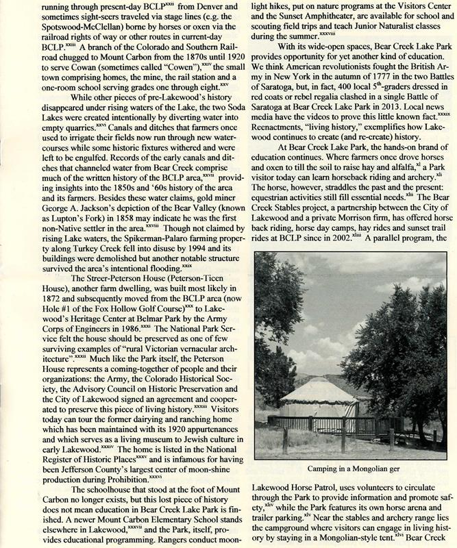 Lakewood Historical Society Newsletter, Spring 2014